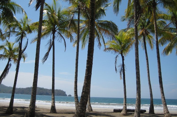 Playa Carillo bij Samara, Costa Rica